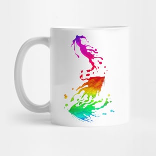 Rainbow Fighting Fish Mug